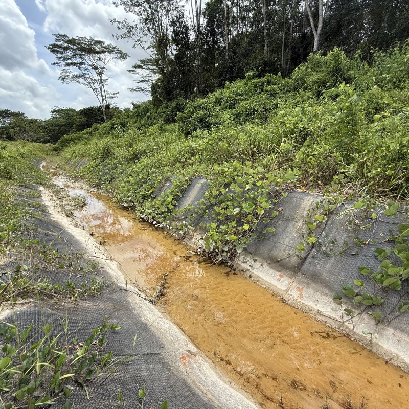 Channel Lining Tambang Batubara - Batu Sopang, Kaltim (6)