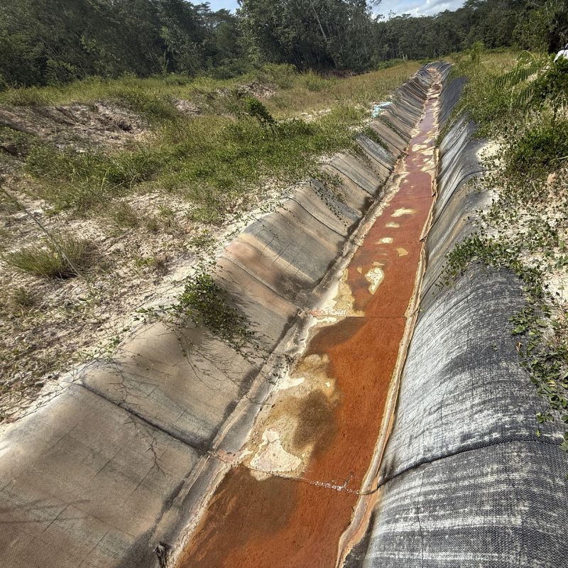 Channel Lining Tambang Batubara - Batu Sopang, Kaltim (8)