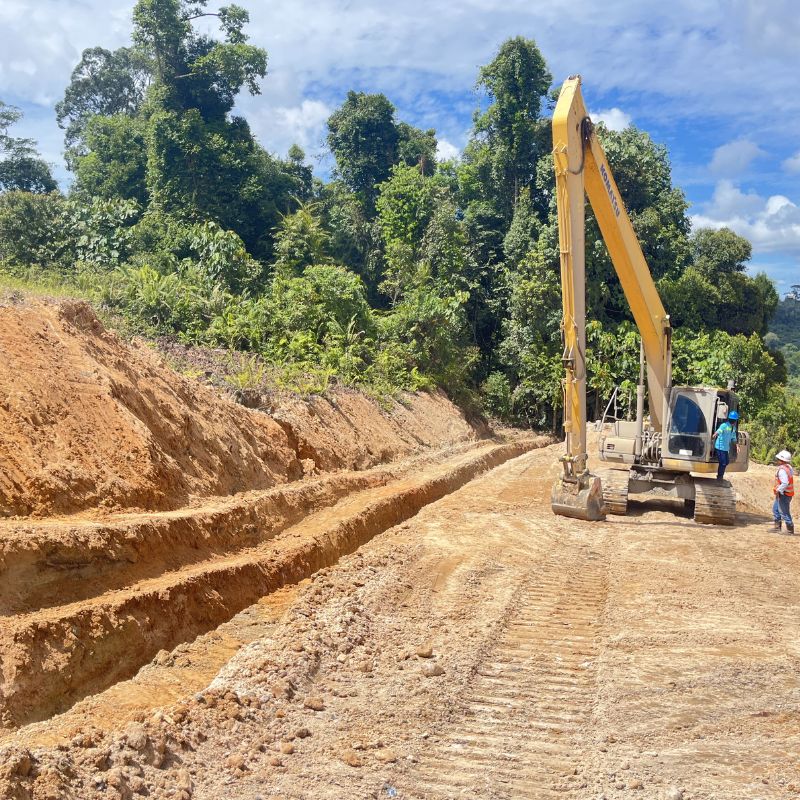 Channel Lining Tambang Batubara - Melak, Kaltim - 3. Location
